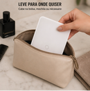 Espelho Portátil com Luz LED – Iluminação Perfeita para Cuidados Diários