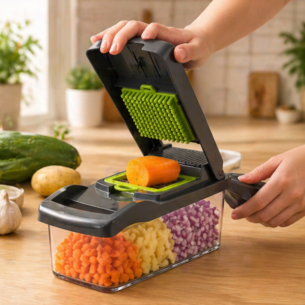 Cortador de Legumes Multifuncional 16 em 1