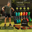 Kit Super Band 6 Intensidades para Treino em Casa e Fortalecimento Completo