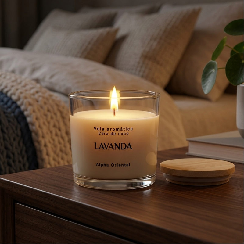 Vela Aromática Artesanal – Crie um Ambiente Aconchegante e Relaxante em Casa