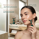 Massageador Facial 3 em 1 com Microcorrente | Lifting Facial e Pescoço | Rejuvenescimento Viva Balance