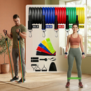 Kit Elástico de Resistência – Treine em Casa e Transforme seu Corpo