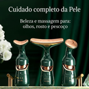 Massageador Facial 3 em 1 com Microcorrente | Lifting Facial e Pescoço | Rejuvenescimento Viva Balance