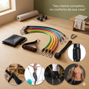 Kit Elástico de Resistência – Treine em Casa e Transforme seu Corpo