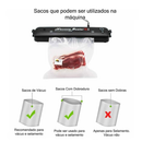 Seladora a vacuo de Alimentos Doméstica Bivolt