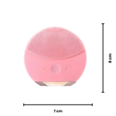 Esponja Elétrica Massageador Elétrico Limpeza Facial Para Skincare Escova De Silicone Recarregável
