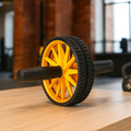 Roda Abdominal Dupla - Treino Core em Casa