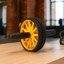 Roda Abdominal Dupla - Treino Core em Casa