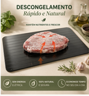 Placa de Descongelamento Rápido para Carnes e Alimentos | Degelo Natural Sem Micro-ondas