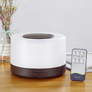 Difusor de Aromas e Umidificador Ultrassônico 500ml com LED 7 Cores
