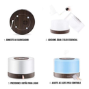 Difusor De Aromas, Umidificador De Ar Ultra-Sônico 500Ml