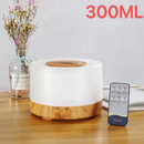 Difusor de Aromas e Umidificador Ultrassônico 500ml com LED 7 Cores