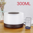 Difusor de Aromas e Umidificador Ultrassônico 500ml com LED 7 Cores
